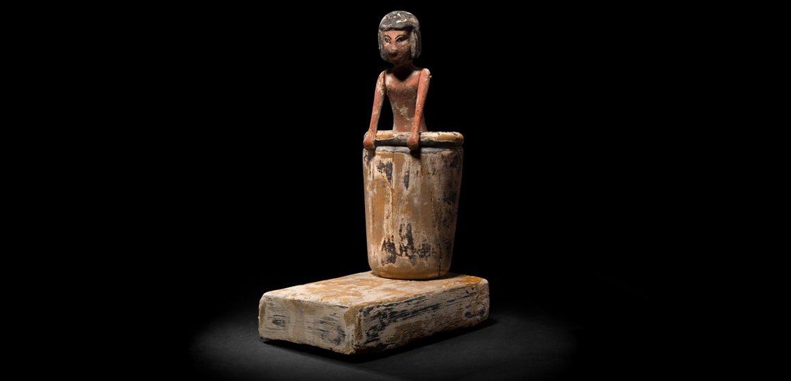 Egyptian Wooden Brewing Model
